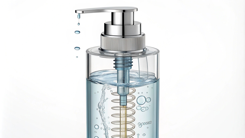 A variety of airless pump bottles in different sizes and designs, ideal for cosmetic packaging.