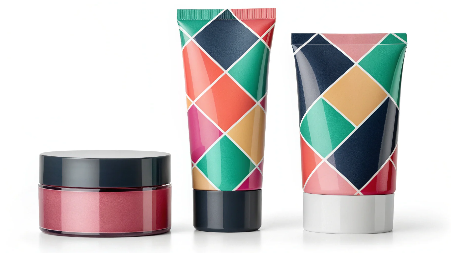 A diagram showing key elements of cosmetic packaging design