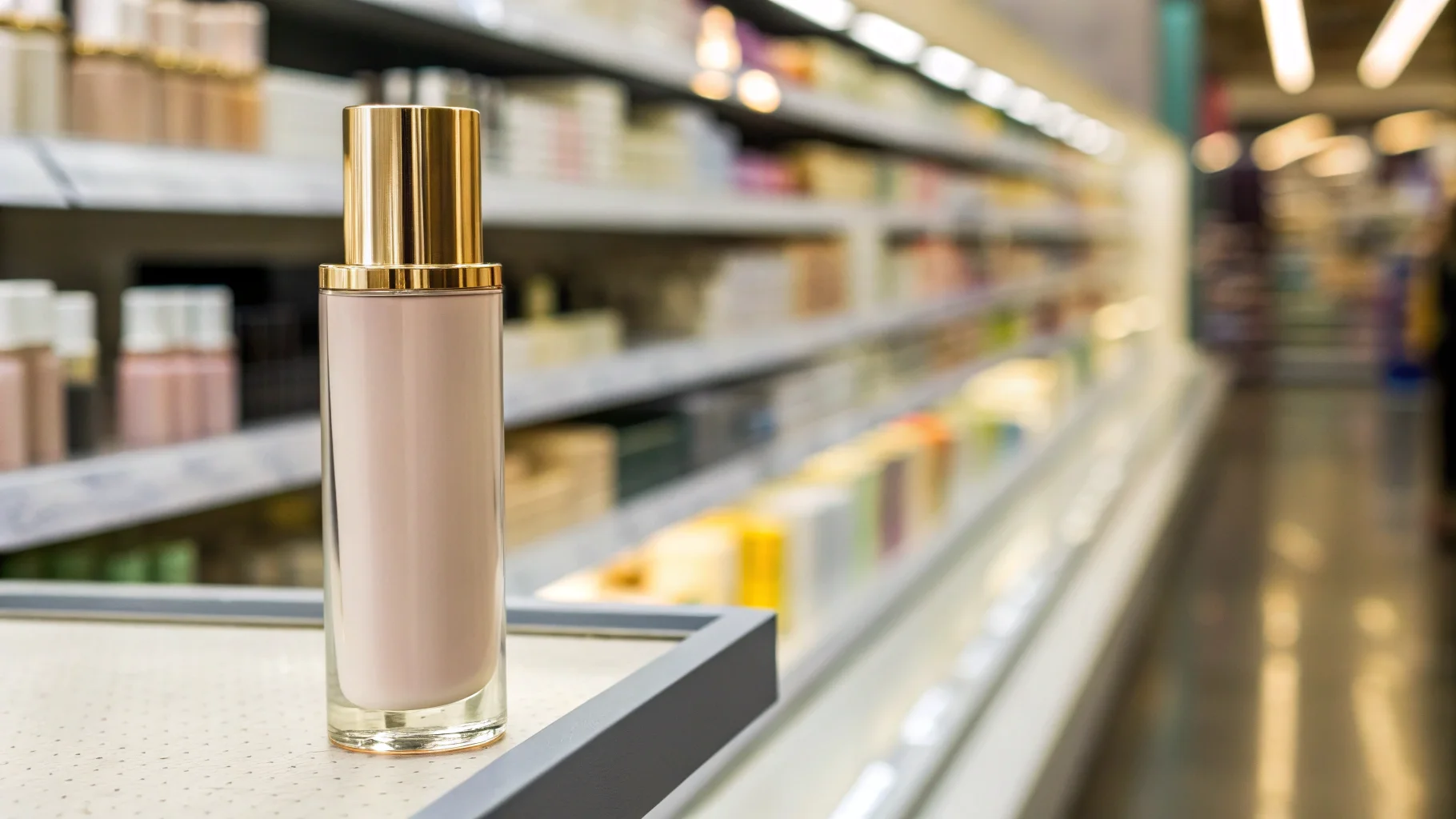 A collection of modern cosmetic packaging and beauty boxes on a clean background