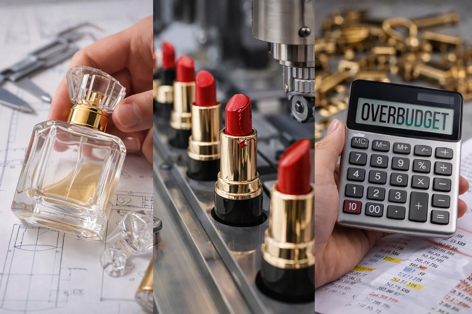 A complex packaging design that is difficult to manufacture