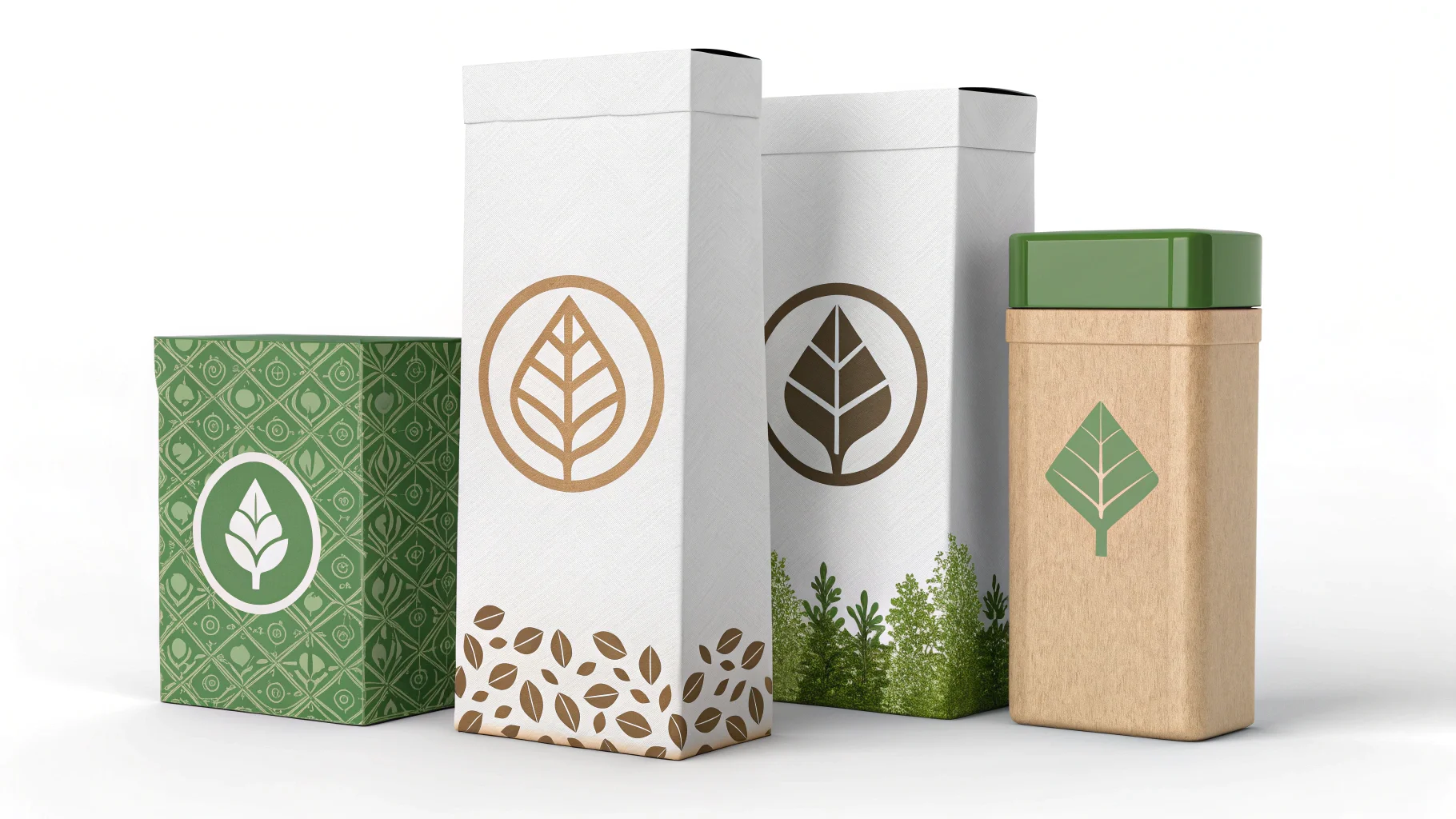 A cohesive line of cosmetic products with similar branding