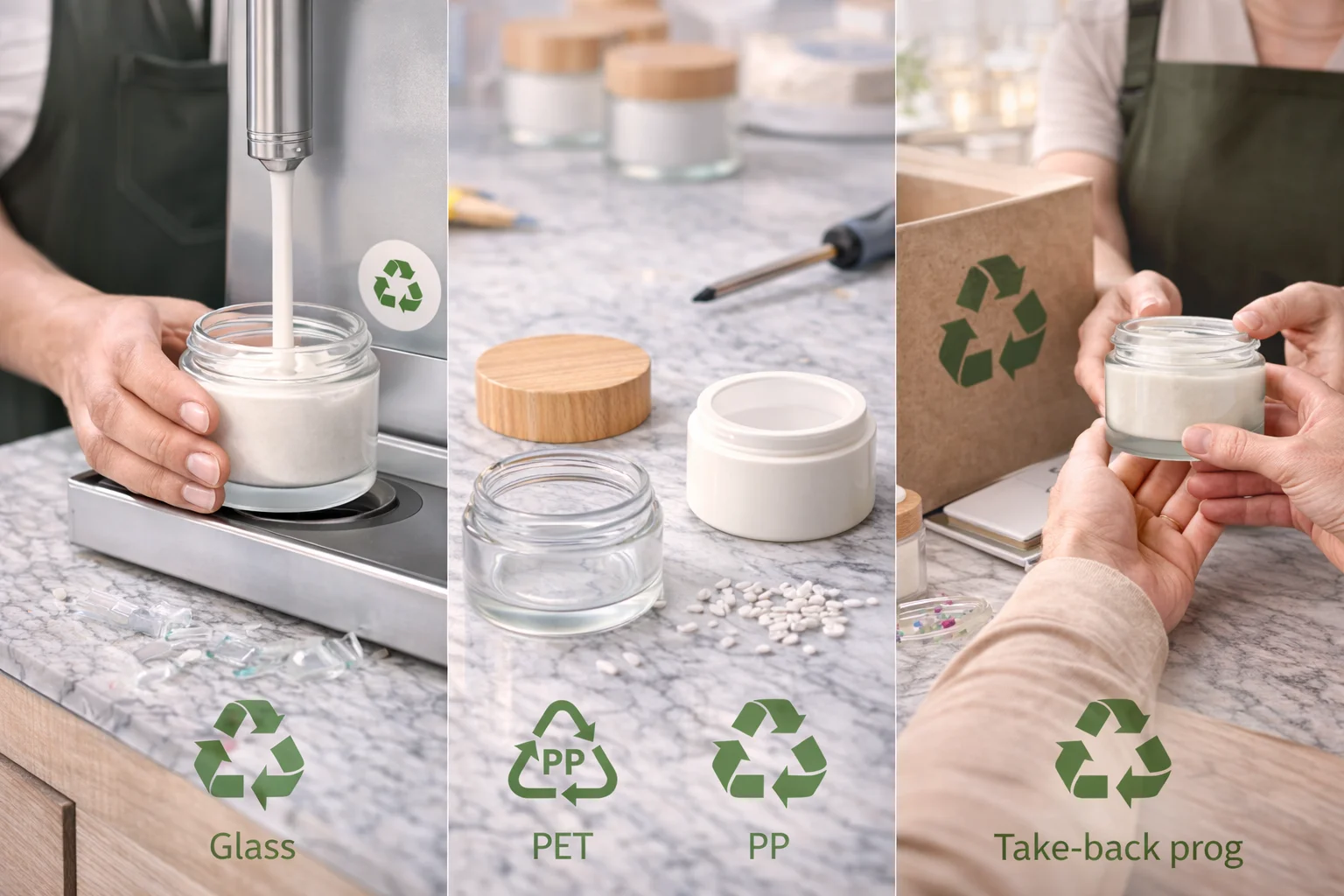 alt with a refill station in a store